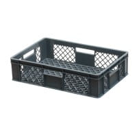 56 Stück Bäckerkisten / Brotkisten 600 x 400 x 150 mm in grau