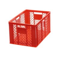 36 Stück Bäckerkisten / Brotkisten 600 x 400 x 320 mm in rot