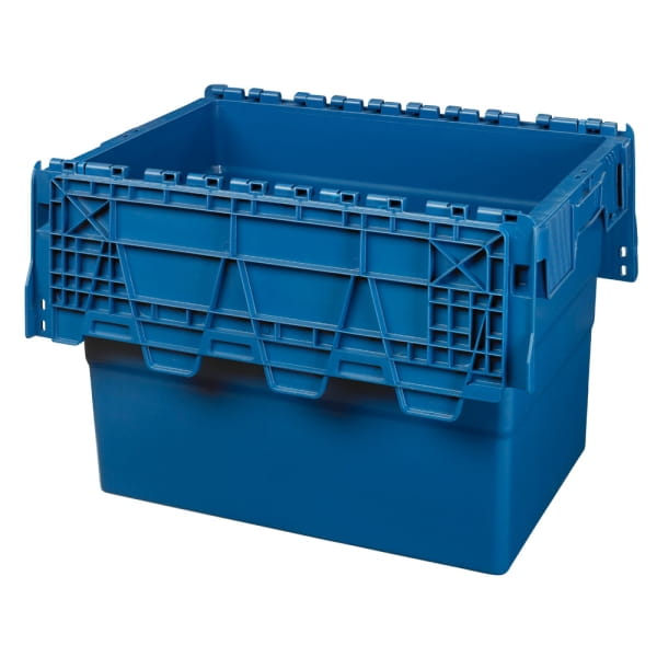 Distributionsbehälter 600x400x416mm Blau oben offen