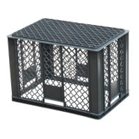 20 Stück Bäckerkisten / Brotkisten 600 x 400 x 410 mm in grau