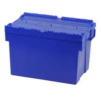 Mehrwegbehälter / Distributionsbehälter 600 x 400 x 400 mm 70 Ltr. Volumen Blau