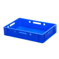 Palette E1- Kisten - 72 Stück - Blau