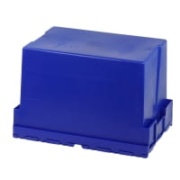 Mehrwegbehälter / Distributionsbehälter 600 x 400 x 400 mm 70 Ltr. Volumen Blau unten