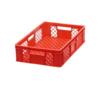 56 Stück Bäckerkisten / Brotkisten 600 x 400 x 150 mm in rot