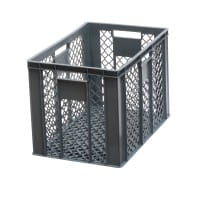 20 Stück Bäckerkisten / Brotkisten 600 x 400 x 410 mm in grau