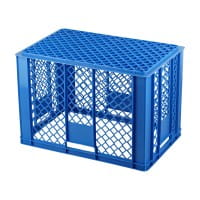 20 Stück Bäckerkisten / Brotkisten 600 x 400 x 410 mm in blau