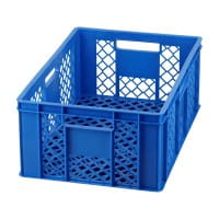 36 Stück Bäckerkisten / Brotkisten 600 x 400 x 320 mm in blau