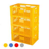4 Stück Bäckerkisten / Brotkisten 600 x 400 x 230 mm versch. Farben