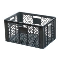 36 Stück Bäckerkisten / Brotkisten 600 x 400 x 320 mm in grau