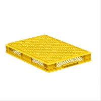 11 Stück Bäckerkisten / Brotkisten 600 x 400 x 70 mm und Transportroller versch. Farben