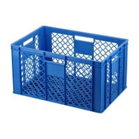36 Stück Bäckerkisten / Brotkisten 600 x 400 x 320 mm in blau