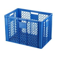20 Stück Bäckerkisten / Brotkisten 600 x 400 x 410 mm in blau