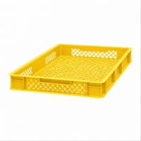 11 Stück Bäckerkisten / Brotkisten 600 x 400 x 70 mm und Transportroller versch. Farben