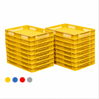 16 Stück Bäckerkisten / Brotkisten 600 x 400 x 70 mm versch. Farben