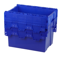Mehrwegbehälter / Distributionsbehälter 600 x 400 x 400 mm 70 Ltr. Volumen Blau nestbar